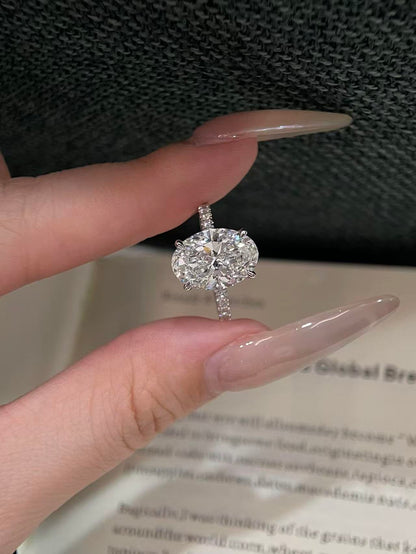 Deposit 4.5ct D VVS2 14K ring