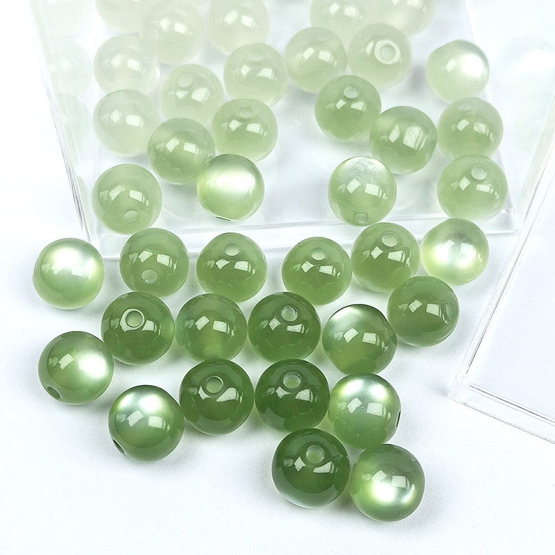 10mm Solar Energy Metaphysical Resin Beads Negative Energy Cleansing DIY Craft
