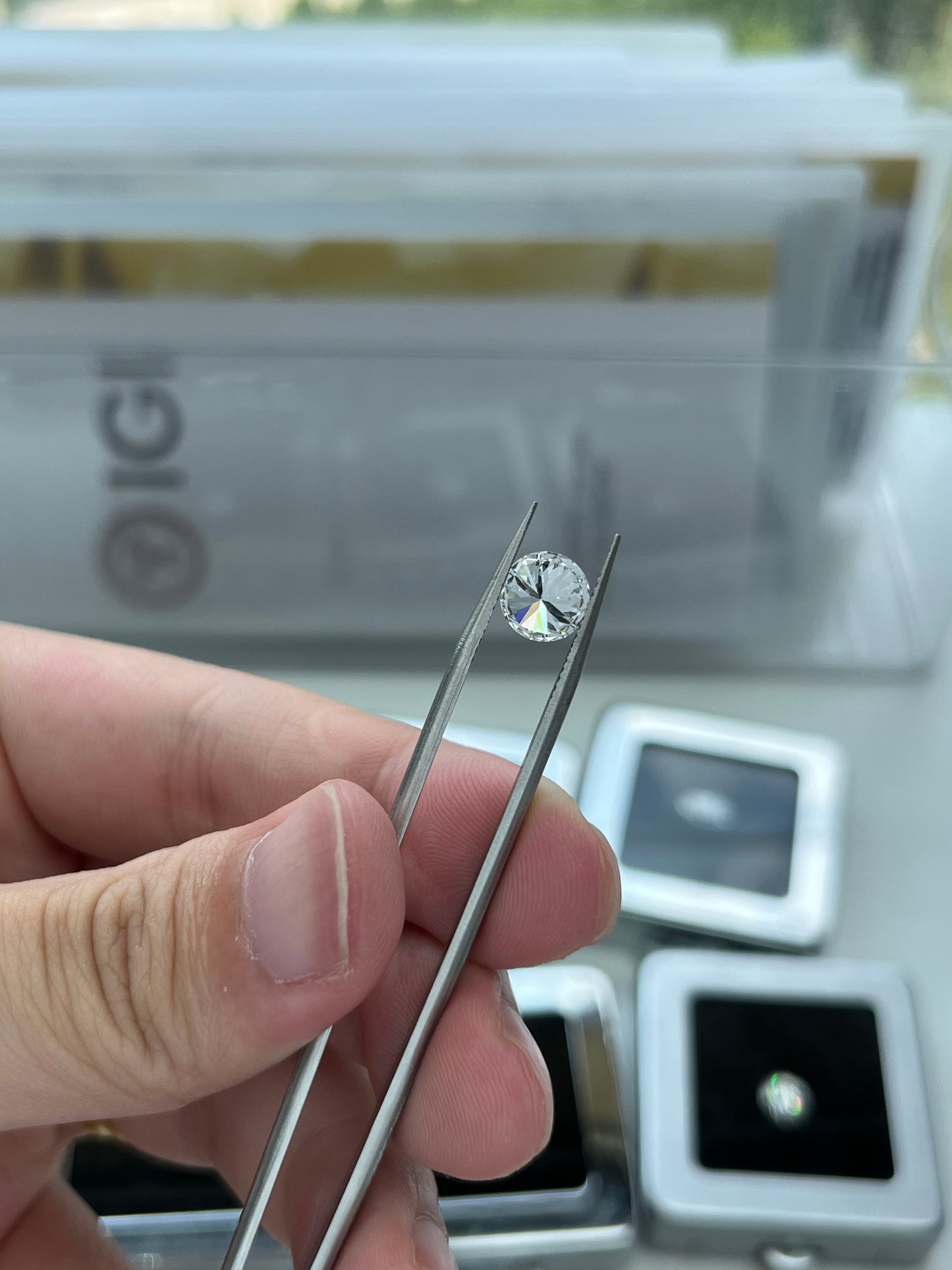 1.78CT Round D VS2 Lab Diamond