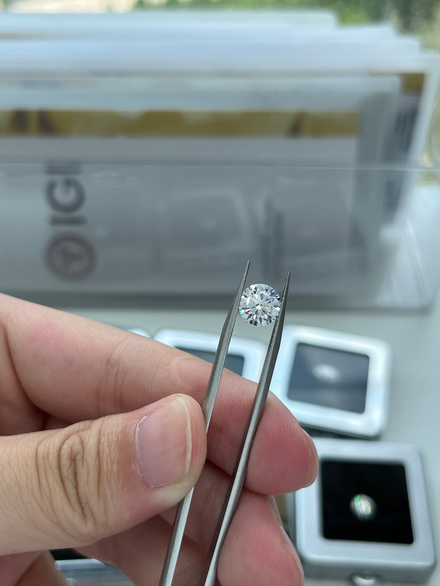 1.78CT Round D VS2 Lab Diamond