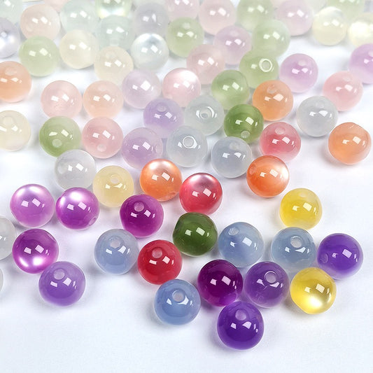 10mm Solar Energy Metaphysical Resin Beads Negative Energy Cleansing DIY Craft