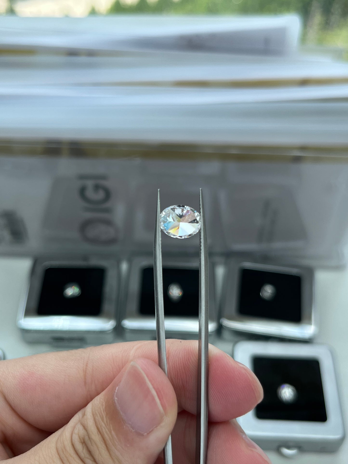 2.40CT OVAL D VS1 Lab Diamond