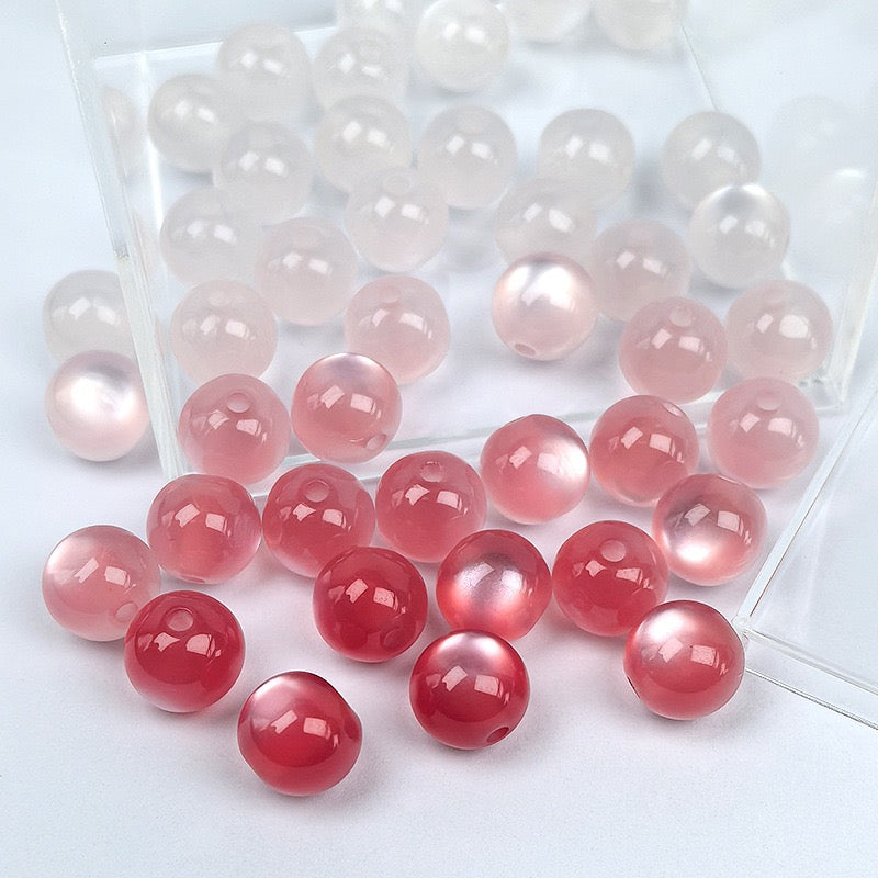 10mm Solar Energy Metaphysical Resin Beads Negative Energy Cleansing DIY Craft