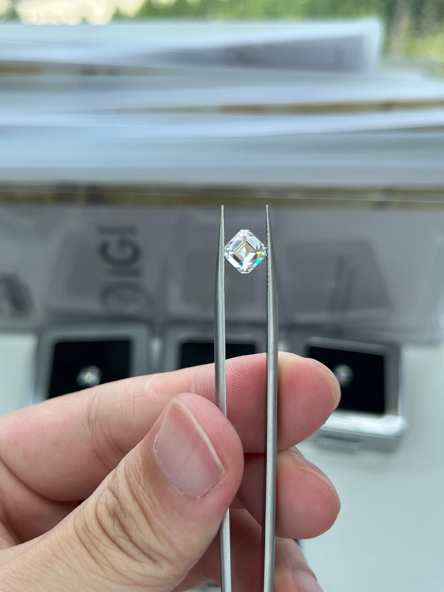 1.51CT Asscher D VVS2 Lab Diamond